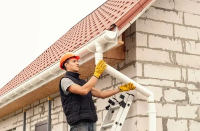 Pose et remplacement de gouttières à Lièpvre